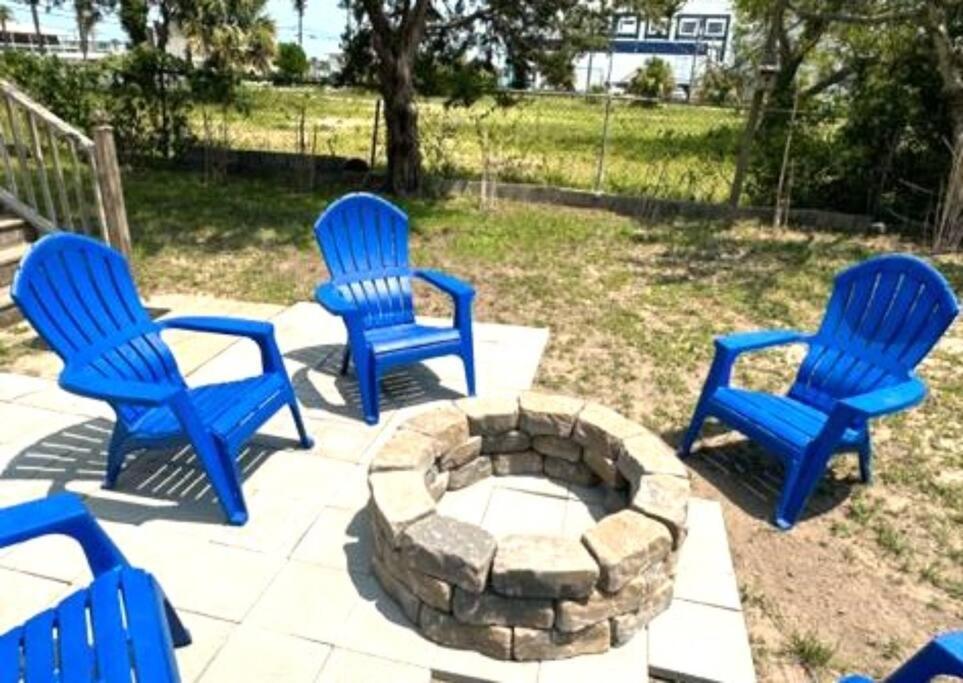 Dazzling Centrally Located Ocean View W 2 Kings, Huge Private Yard, 2 Decks, Firepit, Bbq Myrtle Beach Exterior foto