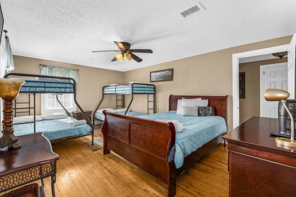 Dazzling Centrally Located Ocean View W 2 Kings, Huge Private Yard, 2 Decks, Firepit, Bbq Myrtle Beach Exterior foto