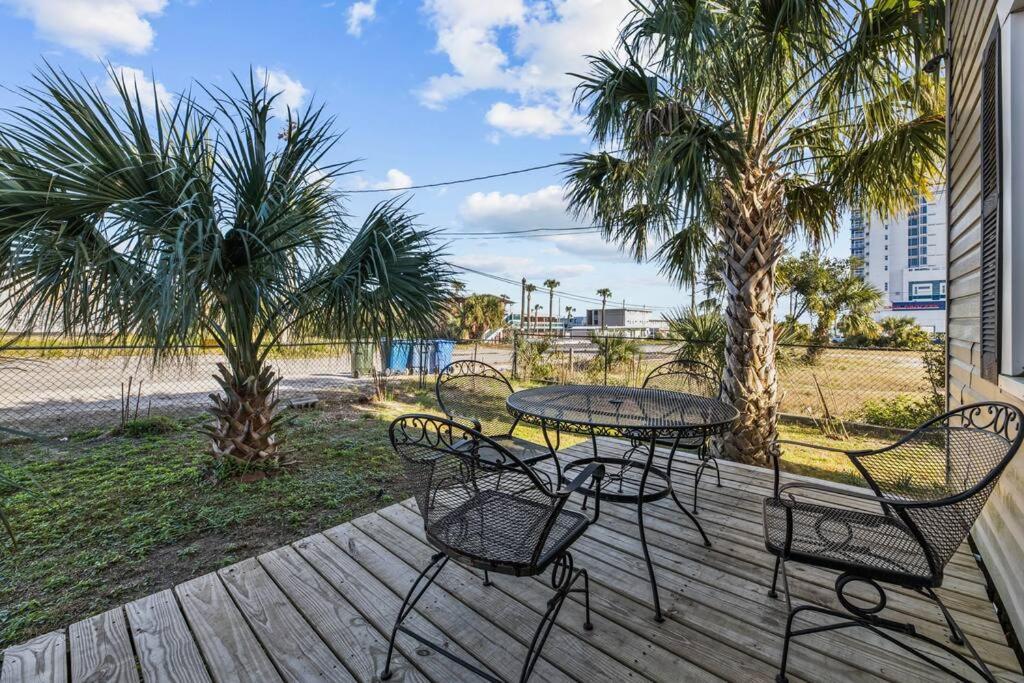 Dazzling Centrally Located Ocean View W 2 Kings, Huge Private Yard, 2 Decks, Firepit, Bbq Myrtle Beach Exterior foto