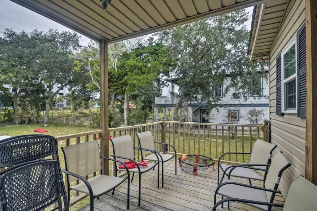 Dazzling Centrally Located Ocean View W 2 Kings, Huge Private Yard, 2 Decks, Firepit, Bbq Myrtle Beach Exterior foto